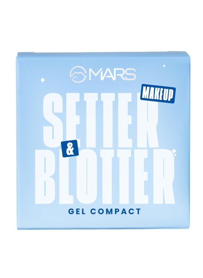 MARS All Oil Blotter Gel Compact for Poreless Effect (5gm) with Applicator | Oil Control | Mattifying Formula | Long-Lasting | Shine Free Matte Finish | Flawless Skin - Image 2